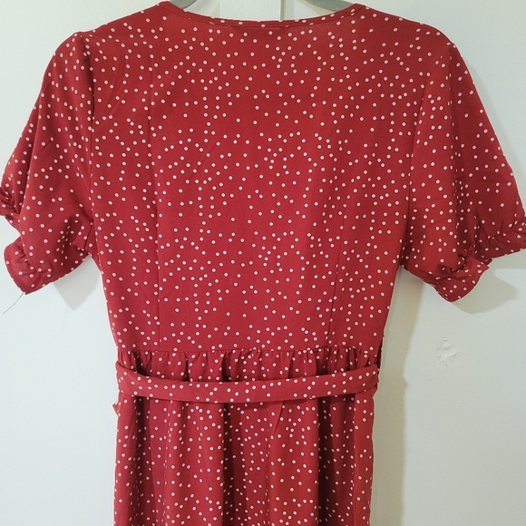 Red Polka Dot Dress - Picture 8 of 14